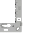 SUPORTE 4X2 CINZA REFINATTO WEG 13803840
