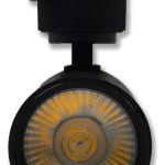 SPOT TRILHO PRETO 20W BIVOLT 3.000K 108/83 EMPALUX TS32033