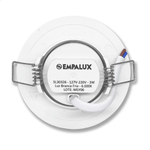 SPOT REDONDO MR11 3W 6.000K BIVOLT 75/75/40 EMPALUX SL30326