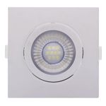 SPOT QUADRADO MR16 6W 3.000K BIVOLT 95/95/47 EMPALUX SL30633