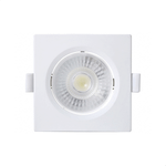 SPOT LED EMBUTIR QUADRADO MR11 3W 6500K  TASCHIBRA 15090192