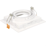 SPOT EMBUTIR CONECTA QUADRADO RECUADO BRANCO PAR20 TASCHIBRA 15090271