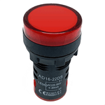 SINALEIRO LED AD22- 22MM 220/110V VERMELHO SIBRATEC 9477