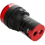 SINALEIRO LED AD22- 22MM 220/110V VERMELHO SIBRATEC 9477