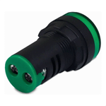 SINALEIRO LED AD22- 22MM 220/110V VERDE SIBRATEC 9474