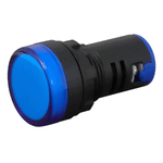 SINALEIRO LED AD22- 22MM 220/110V AZUL SIBRATEC 9472
