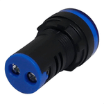 SINALEIRO LED AD22- 22MM 220/110V AZUL SIBRATEC 9472