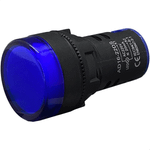 SINALEIRO LED AD22- 22MM 220/110V AZUL SIBRATEC 9472