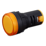 SINALEIRO LED AD22- 22MM 220/110V AMARELO SIBRATEC 9482