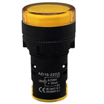 SINALEIRO LED AD22- 22MM 220/110V AMARELO SIBRATEC 9482
