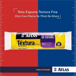 ROLO DE TEXTURA FINA DE ESPUMA 23CM ATLAS 110/75