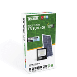REFLETOR LED SOLAR TR SUN 100W 6500K PRETO  TASCHIBRA 15030099-02