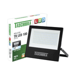 REFLETOR 100W 6500K PRETO TASCHIBRA 15030043-02