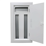 QUADRO UNIVERSAL METAL 44/32 - 150A BRANCO EMBUTIR  CEMAR 904504BRN