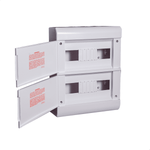QUADRO SOBREPOR OURO BOX 24 DIN POR  STECK SCV24PO