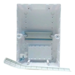 QUADRO SOBREPOR OURO BOX 05 DIN POR  STECK SCV5PO