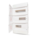QUADRO EMBUTIR OURO BOX 36 DIN POR  STECK SCE36PO