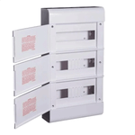 QUADRO EMBUTIR OURO BOX 36 DIN POR  STECK SCE36PO