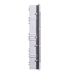 QUADRO EMBUTIR OURO BOX 36 DIN POR  STECK SCE36PO