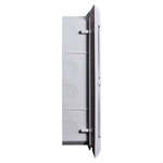 QUADRO EMBUTIR OURO BOX 24 DIN POR  STECK SCM24OBR