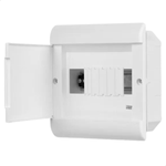 QUADRO EMBUTIR OURO BOX 08 DIN POR  STECK SCM8OBR