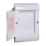 QUADRO EMBUTIR OURO BOX 05 DIN POR  STECK SCM5OBR