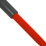 PONTEIRO SEXTAVADO 250 MM COM PROTEÇÃO DE BORRACHA CORTAG 60011