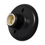PLAFON E27 PRETO OPL ILUMINAÇÃO 3296