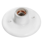 PLAFON E27 BRANCO OPL ILUMINAÇÃO 3295