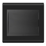 PLACA 4X4 CEGA REFINATTO STYLE ACETINADO PRETO/PRETO WEG 14665297