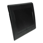 PLACA 4X4 CEGA REFINATTO STYLE ACETINADO PRETO/PRETO WEG 14665297