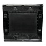 PLACA 4X4 CEGA REFINATTO STYLE ACETINADO PRETO/PRETO WEG 14665297