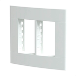 PLACA 4X4 6 POSTOS BRANCO PURO DECOR  SCHNEIDER ELECTRIC PRM044461
