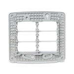 PLACA 4X4 6 POSTOS BR MILUZ BOSSA  SCHNEIDER ELECTRIC S3B77460