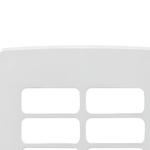 PLACA 4X4 6 POSICOES BRANCO COMPOSE WEG 13208242