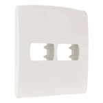 PLACA 4X4 2 POSTOS SEPARADOS BR MILUZ BOSSA  SCHNEIDER ELECTRIC S3B77420