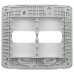 PLACA 4X4 2 POSTOS SEPARADOS BR MILUZ BOSSA  SCHNEIDER ELECTRIC S3B77420