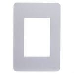 PLACA 4X2 3 POSTOS GAMMA SILVER ORION ESSENCE  SCHNEIDER ELECTRIC S730103274