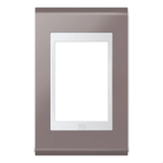 PLACA 4X2 3 POSTOS CONCEPT BRANCO/CHAMPANHE REFINATTO WEG 13978138