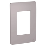 PLACA 4X2 3 POSTOS AXIS GREY ORION ESSENCE  SCHNEIDER ELECTRIC S730103224