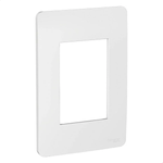 PLACA 4X2 3 POSTOS AXIS GREY ORION ESSENCE  SCHNEIDER ELECTRIC S730103224