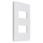PLACA 4X2 2 POSTOS SEPARADOS BRANCO PURO DECOR SCHNEIDER ELECTRIC PRM044221