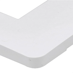 PLACA 4X2 2 POSTOS SEPARADOS BRANCO PURO DECOR SCHNEIDER ELECTRIC PRM044221