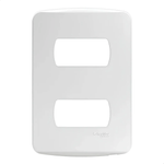 PLACA 4X2 2 POSTOS SEPARADOS BR MILUZ BOSSA  SCHNEIDER ELECTRIC S3B77120