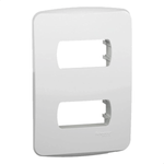PLACA 4X2 2 POSTOS COM SUPORTE BRANCA  SCHNEIDER ELECTRIC S3B57220