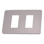 PLACA 4X2 2 POSTOS AXIS GREY ORION ESSENCE  SCHNEIDER ELECTRIC S730121224