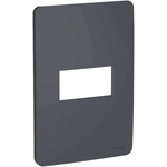 PLACA 4X2 1 POSTO STELLAR BLACK ORION ESSENCE SCHNEIDER ELECTRIC S730101294