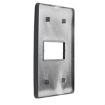 PLACA 4X2 1 POSTO STELLAR BLACK ORION ESSENCE SCHNEIDER ELECTRIC S730101294