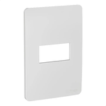 PLACA 4X2 1 POSTO GAMMA SILVER ORION ESSENCE  SCHNEIDER ELECTRIC S730101274