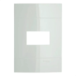 PLACA 4X2 1 POSTO BRANCO PURO DECOR  SCHNEIDER ELECTRIC PRM044211
